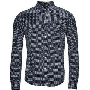 Polo Ralph Lauren - CHEMISE AJUSTEE COL BOUTONNE - Overhemd - Marine