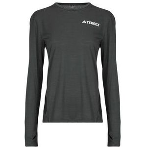 adidas Terrex Womens Xploric ClimaCool L/S T-Shirt Sportshirt (Dames |grijs)