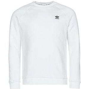 Adidas - Essential Trefoil Crewneck - Sweatshirt - Wit - 70% Katoen - Lange Mouwen