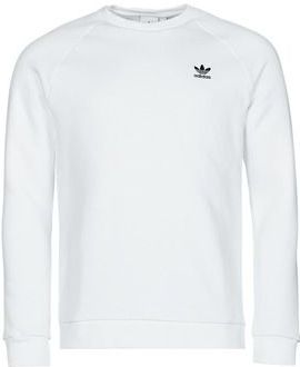 Adidas - Essential Trefoil Crewneck - Sweatshirt - Wit - 70% Katoen - Lange Mouwen