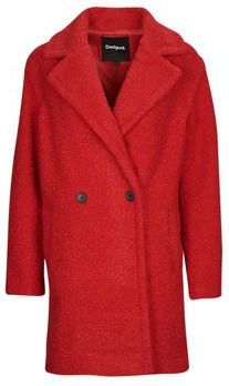 Bouclé - Double-breasted Jas - Effen Kleur - Gerecycled Polyester - Regular Fit