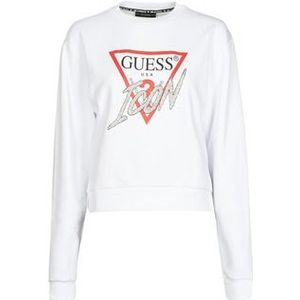 Guess  ICON FLEECE  Truien  dames Wit