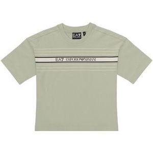 Emporio Armani EA7  TRAIN LOGO SERIES TEE EXTENDED LOGO  Shirts  kind Grijs