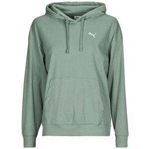 PUMA - ESSENTIAL ELEVATED RIB - Hoodie - Groen - Polyester