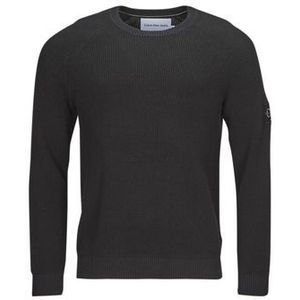 Calvin Klein Jeans  BADGE EASY SWEATER  Truien  heren Zwart