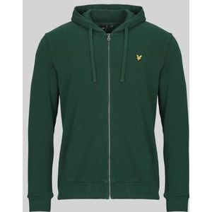 Lyle & Scott - Zip Through Hoodie - Donkergroen - Heren