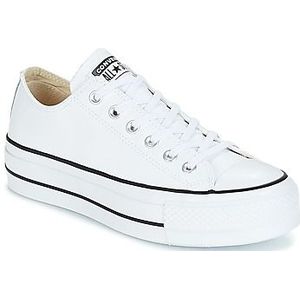 Witte leren all stars sale