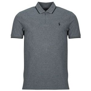 Polo Ralph Lauren - POLO STRETCH COL ZIPPE - Poloshirt - Grijs