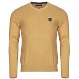 Jack & Jones - JPRBLURONALDO KNIT V-NECK - Trui - Beige