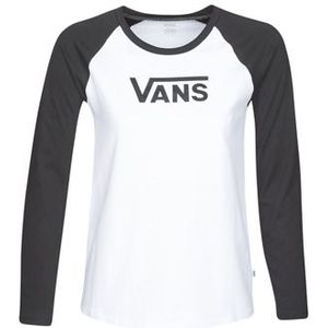 Vans  FLYING V LS RAGLAN  Shirts  dames Wit