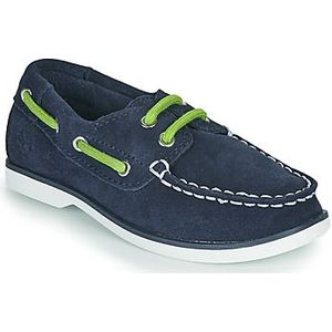 Timberland  SEABURY CLASSIC 2EYE BOAT  bootschoenen  kind Blauw