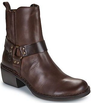 Fly London - MEBI - Enkellaarsjes - Bruin