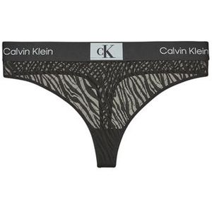 Calvin Klein Jeans  MODERN THONG  Strings dames Zwart