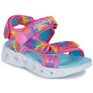 Skechers  S LIGHTS HEART LIGHTS SANDAL  sandalen  kind Roze