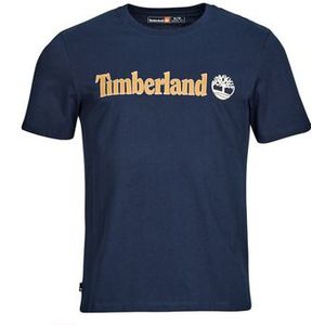 Timberland - Kennebec River Linear Logo - T-Shirt - Dark Sapphire - 100% Katoen
