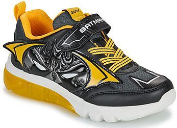 Geox J CIBERDRON Jongenssneakers, zwart/geel, 24 EU, zwart geel, 24 EU