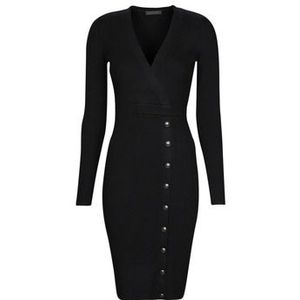 Guess  ES ALEXANDRA DRESS  jurken  dames Zwart