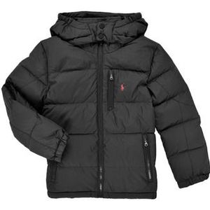 Winterjas - Gewatteerde Jas - Effen - Met Afneembare Capuchon - Gerecycled Materiaal