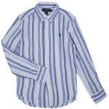 Polo Ralph Lauren  323902178005  overhemden  kind Blauw