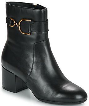 Geox - D Eleana B - Enkellaars - Zwart