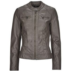 Only  ONLBANDIT FAUX LEATHER BIKER  OTW  jassen  dames Grijs