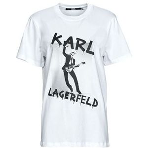 Karl Lagerfeld  KARL ARCHIVE OVERSIZED T-SHIRT  Shirts  dames Wit