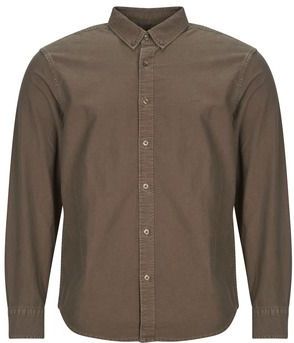 Levi's - AUTHENTIC BUTTON DOWN - Overhemd - Bruin - Lange Mouw