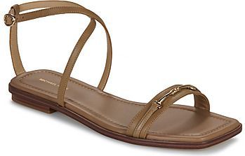 MICHAEL Michael Kors  LENA FLAT SANDAL  sandalen  dames Bruin