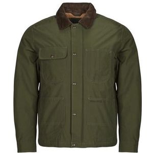 Polo Ralph Lauren  VESTE HUILEE "OILCLOTH" COL VELOURS  Jassen  heren Kaki