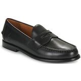 Polo Ralph Lauren - Alston Penny - Leren Loafers - Zwart - Plat