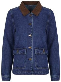 JDY  JDYELLA POCKET L/S DENIM  jassen  dames Blauw