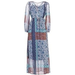 Cream  SAMA  jurken  dames Blauw