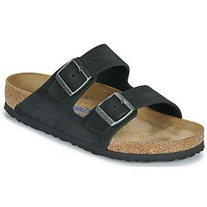 BIRKENSTOCK  Arizona SFB LENB Black  slippers  dames Zwart