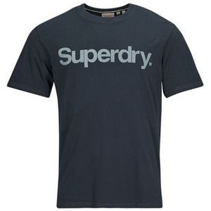 Superdry  CORE LOGO CITY LOOSE TEE  Shirts  heren Zwart