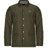 Lyle & Scott - Gequilted Jas - Olijf - Winterjassen