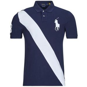 Polo Ralph Lauren - POLO COUPE DROITE BIG POLO PLAYER - Poloshirt - Marine