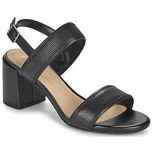 Ezoria - Sling - Nette Schoenen - Zwart - Leer