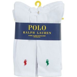 Polo Ralph Lauren  ASX110 6 PACK COTTON  Sportsokken dames Wit