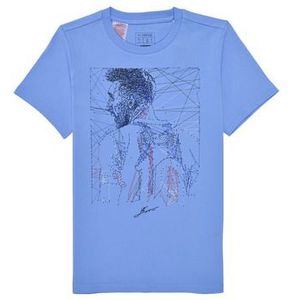 adidas  IW0184  Shirts  kind Blauw