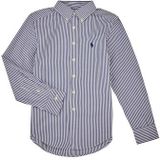 Polo Ralph Lauren  LS BD-SHIRTS-SPORT SHIRT  overhemden  kind Blauw