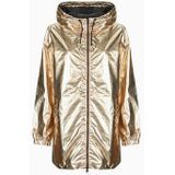 VERO MODA - Halflange Regenjas - Goudroze - Polyester