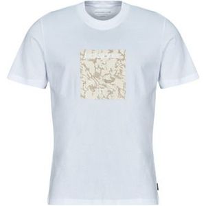 Jack & Jones - JCOTARMAC - Shirt - Ecru - Donkerbeige - Wit