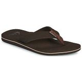 Quiksilver  MOLOKAI LAYBACK TEXTURED  slippers  heren Bruin