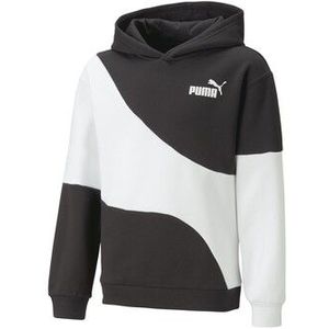 Puma  PUMA POWER CAT HOODIE FL B  Truien  kind Zwart