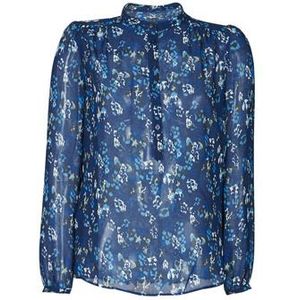 Ikks  BS13175-49  Blouses  dames Blauw