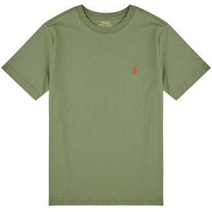 Polo Ralph Lauren - T-shirt - Groen - Katoen - Korte Mouwen