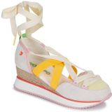 GIOSEPPO HINESBURG Sportsandalen - Meerkleurig - Natuurlijk Leer - Sleehak 5,5 cm