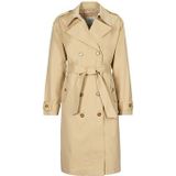 Pepe Jeans Star Trenchcoat Beige Vrouw