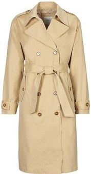 Pepe Jeans Star Trenchcoat Beige Vrouw