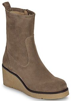 Unisa - Miss - Enkellaarsjes - Taupe